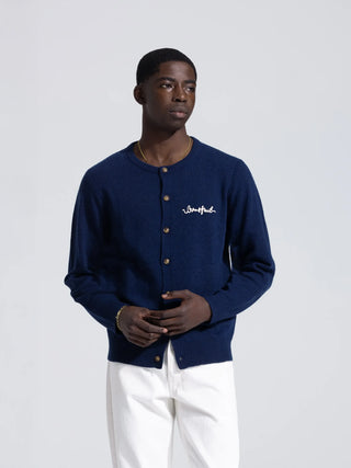 Boxing Glove Button Up - Navy