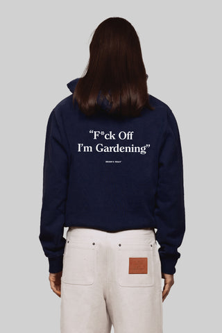 F*ck Off I'm Gardening Hoodie - Navy