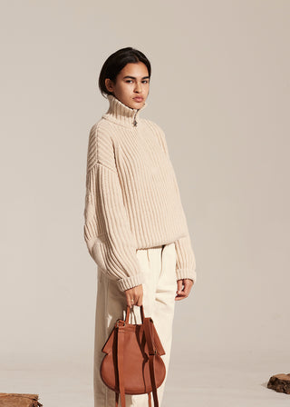 Fisherman Knit - Beige
