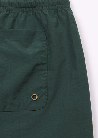 Logo shorts green
