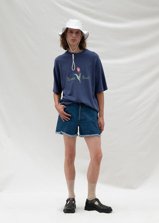 Tulip Aquarel T-Shirt - Blue