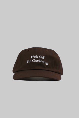 F*ck Off I'm Gardening Cap Brown