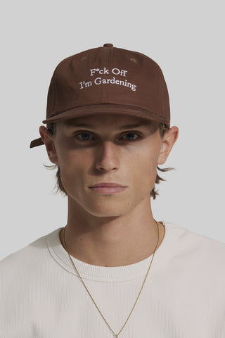 F*ck Off I'm Gardening Cap Brown