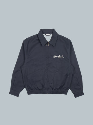 Chain Stitch Garden Hose jacket- Navy