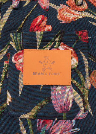 Flower Shorts - Dark Navy