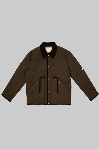 Diamond Jacket - Brown
