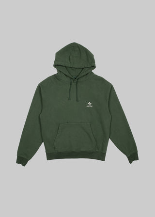 Distressed Hoodie - Green