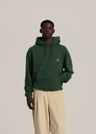 Distressed Hoodie - Green