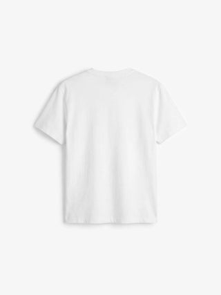 Fitted Script Logo T-shirt - White