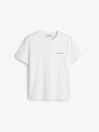 Fitted Script Logo T-shirt - White