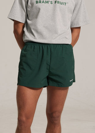 Logo shorts green