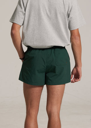 Logo shorts green