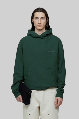 Eyelet Hoodie - Green