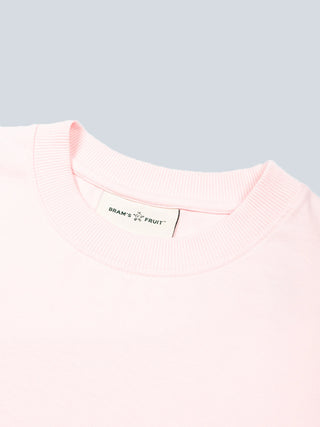 Mum's Script Logo T-Shirt - Light Pink