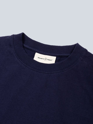 Mum's Script Logo T-Shirt - Navy