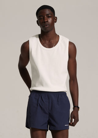 Rib Tank-Top - Off-White