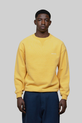 Eyelet Crewneck - Yellow