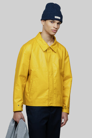 Lemon Buckle Wax Jacket - Yellow